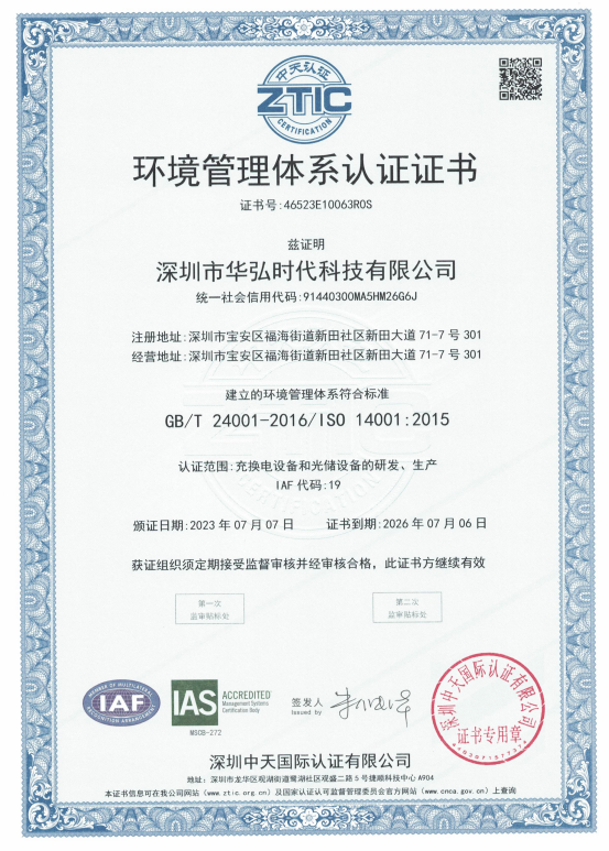 Environmental Management System Certification